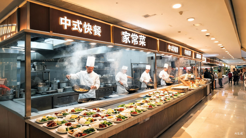 中式快餐上半年:抢商场、卷现炒,谁都不敢停